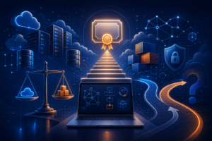 Ilustração de capa sobre certificação AWS e carreira em cloud em 2026