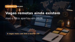 Capa editorial sobre vagas remotas de TI em junho de 2026