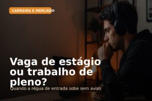 Capa do Vivendo de TI sobre vaga de estágio cobrando um desafio grande demais para nível de entrada.